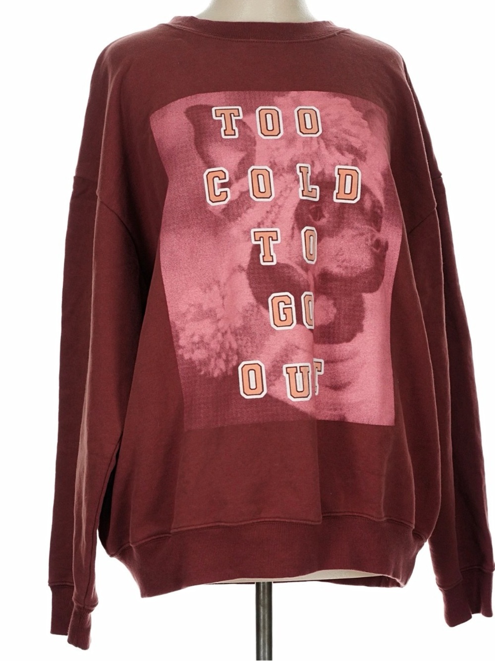 Too Cold To Go Out Sweatshirt